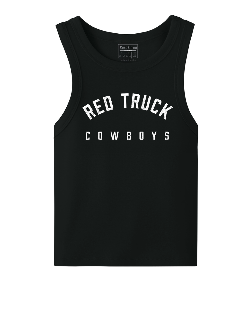 Women’s Varsity Tank-
Red Truck Cowboys